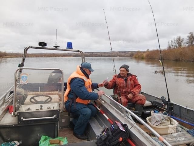 Волгоградскими водохранилищами занимаются сотрудники МЧС.