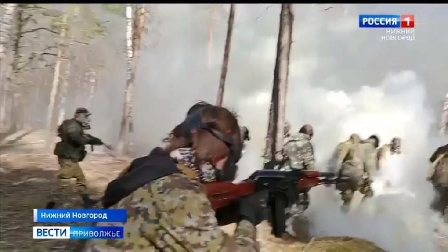Как призывники в Нижнем Новгороде проходят начальную военную подготовку