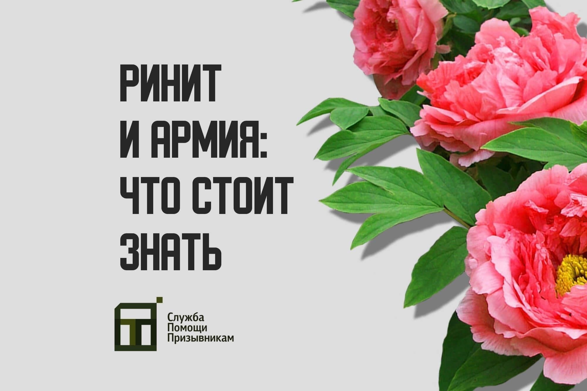Какие документы требуются призывникам с хроническим ринитом?