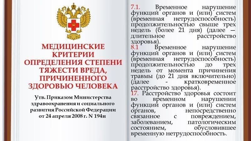 Потенциальные проблемы при определении критериев освобождения медицинского персонала